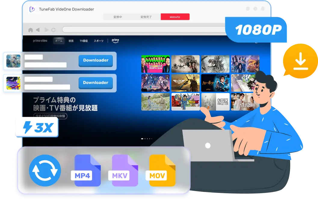 TuneFab VideOne Amazon Downloader