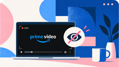 Amazonプライムビデオ録画方法！黒画面・バレる対策