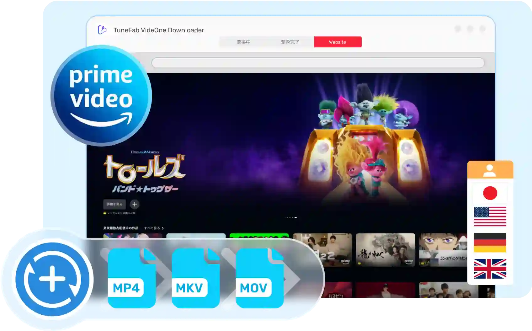 TuneFab VideOne Amazon Downloader
