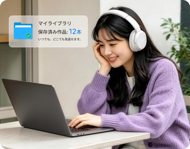 好きな作品をバックアップ