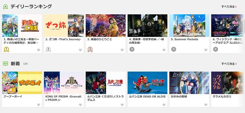 Dアニメストア