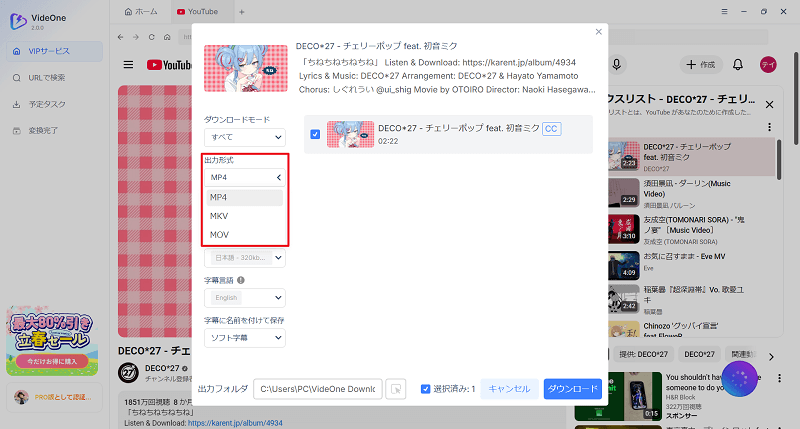 フォーマット　設定