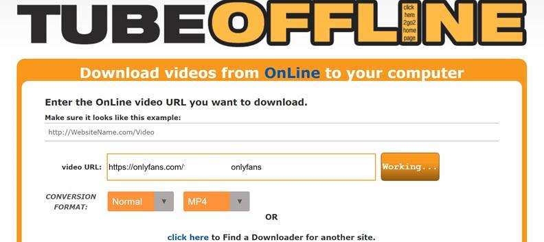 TubeOffline Online Downloader