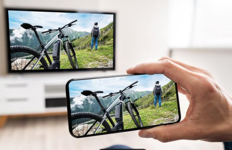 ミラーリングでNetflixをテレビに映して見る